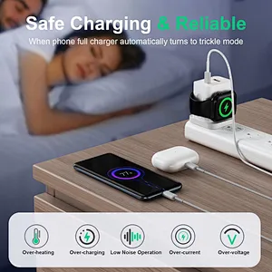 2024 new multifunction   Usb C Charger for Watch 2 In 1 Magnetic wireless charger