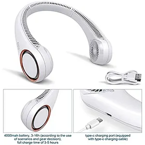 2024 hot sale small fan Outdoor sports  Portable Mini For Usb Fans Mini Sport  Potable Neck Fan