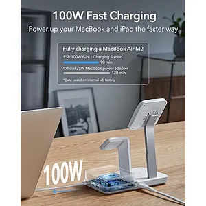 2024 multifunction 3 in 1 fast charging wireless charger 65w charging high quality wireless charger holder