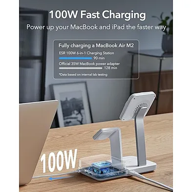 2024 multifunction 3 in 1 fast charging wireless charger 65w charging high quality wireless charger holder