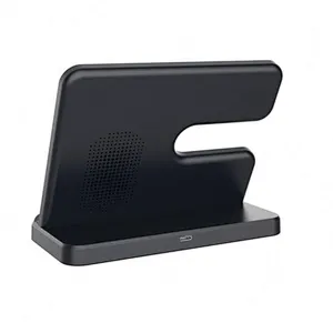 2024 new wireless charger Dock Qi Charging Charge 3 In 1 Cell Phone Stand 15W Fast Wireless Charger