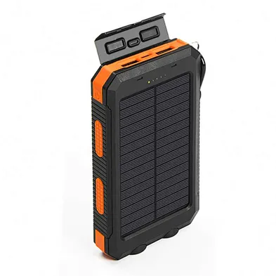 20000mah Waterproof Portable Charger Panels Banks Wireless 20000 Dual Solar Power Bank Powered 10000mah Energy Mini 100000 Mah