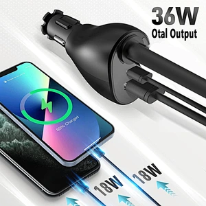 Car magnetic bracket wireless fast charging 15W suitable phone car holder multifunction car wireless charger