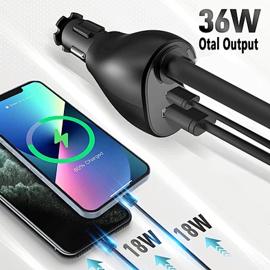 Car magnetic bracket wireless fast charging 15W suitable phone car holder multifunction car wireless charger