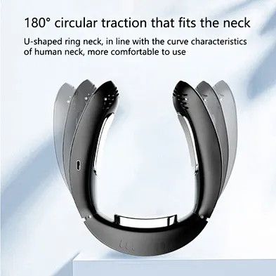 Portable Hanging Mini Usb Bladeless Rechargeable Neck Cooling Fan Smart Hands Free Fans Heater and Cooler 10 Table Plastic YL