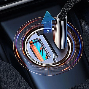 Pull Ring Design 2022 Hot Selling H06 Mini Stealth Car Adapter All Metal 30W Fast USB PD Charger