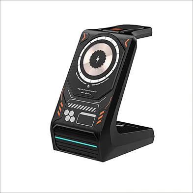 15W 3 in 1 Magnetic Wireless Charger Stand    Fast Charging Dock Station multifunction wireless charger