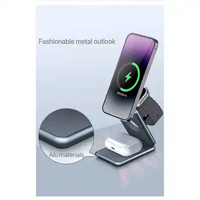 3 In 1 Magnetic Station 2023 Fast Charging Universal Wireless Charger
