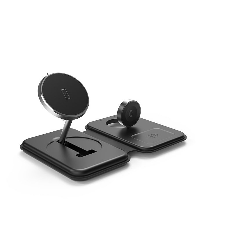 3 In 1 Wireless Foldable Magnetic 15W Folding Fast Wireless Charger