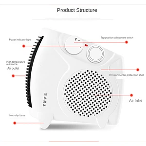 2021 New Good Quality Adjustable Temp Portable Smart phone Air Heater phone Room Heaters for Homes