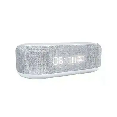 Alarm Clock 5 In 1 With  Speaker Temperature  Wireless Charger  intelligent protection automatically cut off when ful