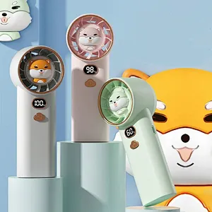 Handheld Cute small Electric Hand Battery Charging Usb Rechargeable Desktop Cooling Portable Travel Silent Wholesale Mini Fans