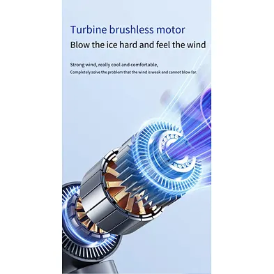 2024 Mini Wearable USB Rechargeable Fan - Long-Lasting Battery Portable Lightweight Powerful Wind