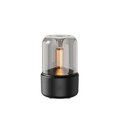 Diffuser Usb Candle Light Ultrasonic Aromatherapy Mist 120Ml Home Aroma Simulation Machine New Cold With Mini Air Humidifier