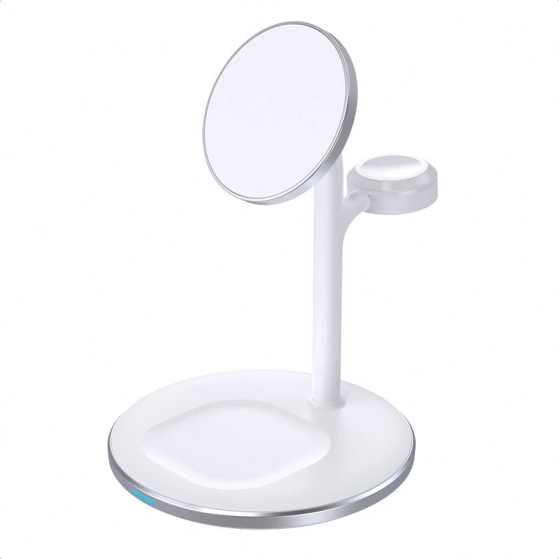 2024 multifunction wireless charger For phone15W Fast Charge 3 In 1 Charger Wireless Stand wireless charger