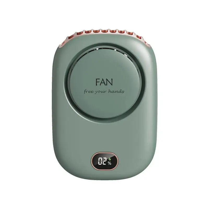 Neck Hanging Portable Handheld Fans 2 In 1 Lazy Custom Handy Usb Cooler Battery Operated Hand Held phone Newest Mini Fan
