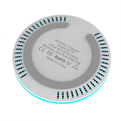 2024 New Led Light Fast Charging Mini Multifunction Wireless Charger Pad Stand portable wireless charger