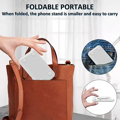 Popular Multi-function Mobile Phone Bracket Telescopic Folding Portable Tablet Cell Phone Holder Support Mobile Phone Stand 50g