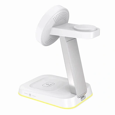 15W Fast Charge Universal Phone Stand 3 In 1 Wireless Charger Stand With Logo Printing H163