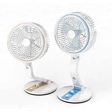 phone LED Student Desktop Fan USB Charging CO263 Daul-use Folding Desk Lamp Gift Fan