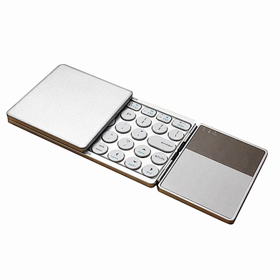 2024 Ultra-thin mini design Mini Keyboard Folding portable high quality keyboard multifunction