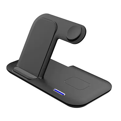 New design Magnetic Charging Foldable 3 In 1 15W Wireless Charger Stand H178