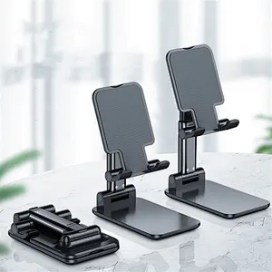 Popular Multi-function Mobile Phone Bracket Telescopic Folding Portable Tablet Cell Phone Holder Support Mobile Phone Stand 50g