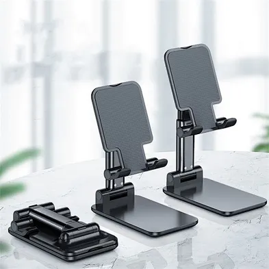 Popular Multi-function Mobile Phone Bracket Telescopic Folding Portable Tablet Cell Phone Holder Support Mobile Phone Stand 50g