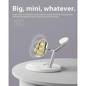 2024 high quality wireless charger 3 In 1Smart Magnetic Charging Dock Station Charger Stand For multifunction Wireless Charger