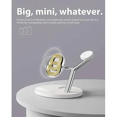 2024 high quality wireless charger 3 In 1Smart Magnetic Charging Dock Station Charger Stand For multifunction Wireless Charger