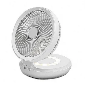 2024 NEW LED fan Portable Electric Fans Desktop Usb Mini Wind Power Handheld Fan Convenient multifunction