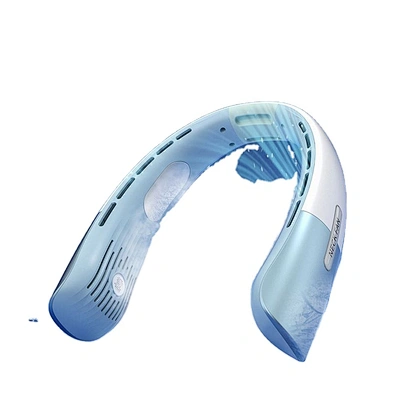 Portable Neck Fan Hands Free Bladeless Fan Air Conditioner Wearable Quiet Fan for Outdoor Indoor