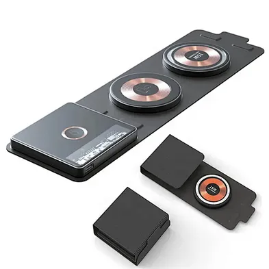 JEDI T01 hot seller 15w fold magnetic wireless charger foldable 3 in 1 wireless charger