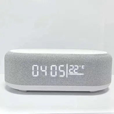 JEDI 4 IN 1 Multi Function RGB Night Lamp Bedside Wireless Charger With Speaker Light And Clock