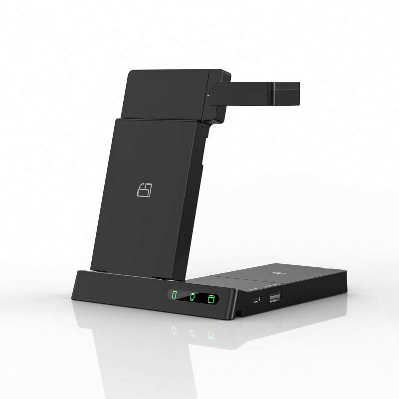 2024 customize logo 3 In 1 Fast Triple 15W Magnetic Foldable 3-In-1 Wireless Charger