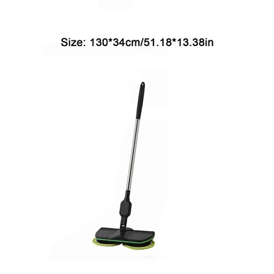 Household Rotating Cordless phone Mop Rechargeable Wireless Cleaning Floor Mop with Microfiber Cloths