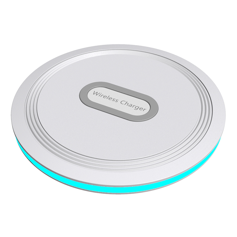 2024 New Led Light Fast Charging Mini Multifunction Wireless Charger Pad Stand portable wireless charger