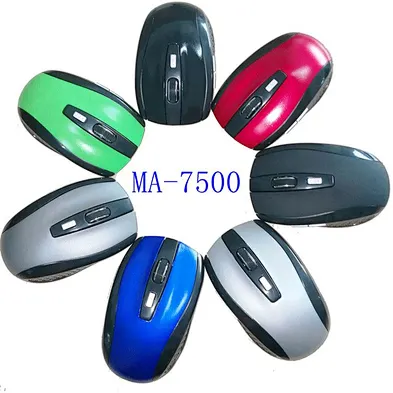 2.4G computer wireless mouse for office With Multiple Colors With Simple Style Wireless Mouse