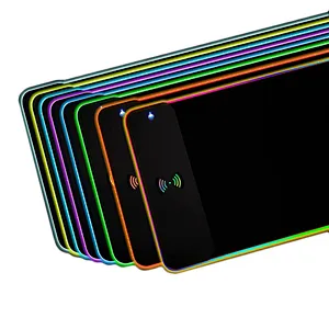 Led Wireless Charger New Product Wear-Resistant Eco Friendly Gaming Rgb Multifunction High Quality Mouse Pad