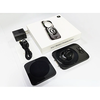 2024 new high quality wireless charger For 3 In 1 Magnetic 15W Max Fast Charging Wireless Charger Pad Stand with removable
