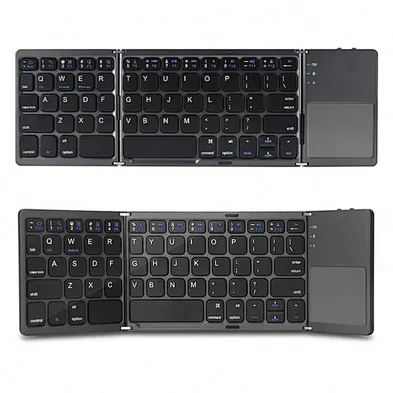 Table Laptop Keyboard Compatible All System Keyboard Mouse Foldable Keyboard Tablet Black Usb Wireless Optical OEM USB Type C