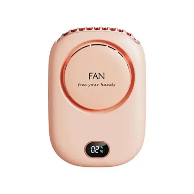 Neck Hanging Portable Handheld Fans 2 In 1 Lazy Custom Handy Usb Cooler Battery Operated Hand Held phone Newest Mini Fan