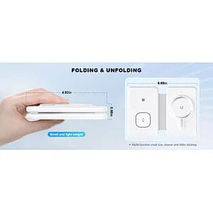 2023 new product qi wireless charging Multifunction 3 In 1 15W Qi Fast Charging High Quality Portable Wireless Charger