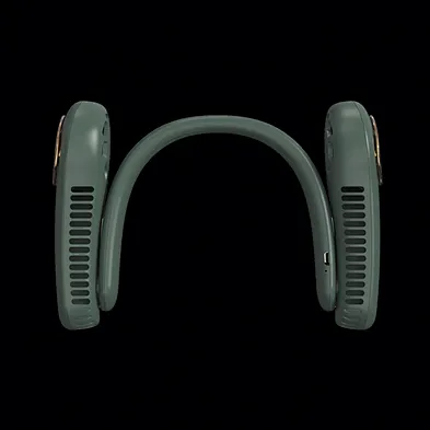 2024 Newest Summer Cooling  Bladeless USB Portable Handheld  Personal  Air Cooler Portable Hand Free Rechargeable  Neck Fan