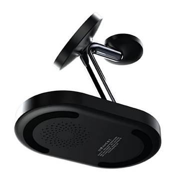2024 NEW wireless charger For Phone Qi 15W Magnetic Dock Stand 3 In 1 Wireless Charger Station