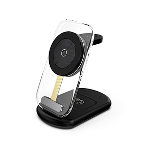 2024 NEW wireless Charging Magnetic 3-In-1 Foldable 3 In 1 Wireless Charger Station Qi 15W Fast Chrging