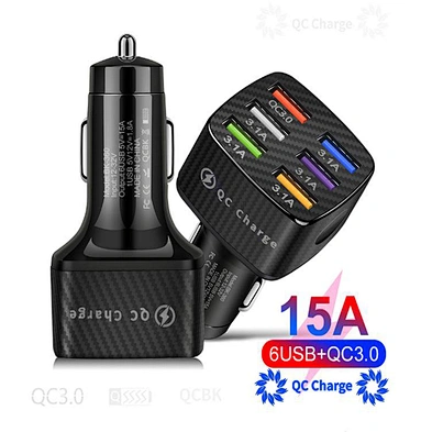 2024 hot sale car charger type C Adapter Dual Socket Car Usb Super Fast Charger multifunction car charger