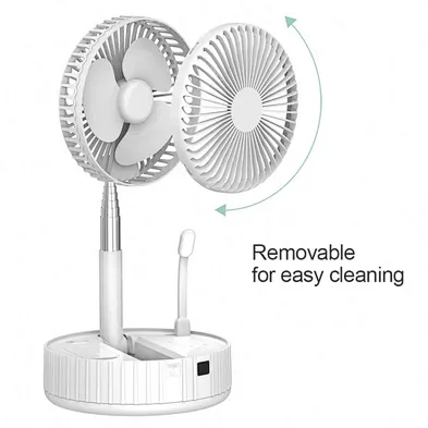 Wholesale Table Fan Air Cooler Fan Portable Rechargeable Fan Easy to Storage