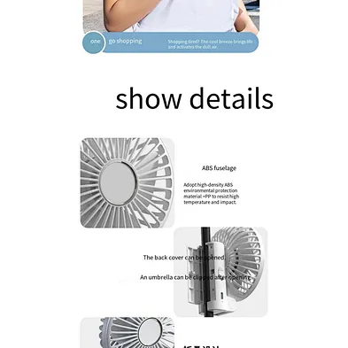 Fan 2024 Portable Pocket Chill Rechar New Product Battery Charging Handheld Fan Mini portable