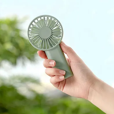 Low Price Battery Pocket Mini Handheld Fan USB Portable Handy Fan Personal Hand Held Fan for Travel Office Table Plastic Wj 50